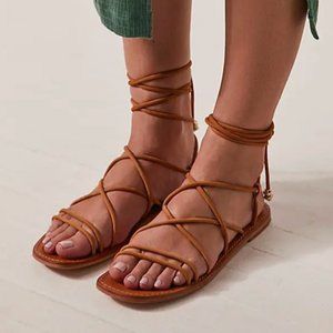 Schutz Magdalena Wrap Sandal - Size 7 -  Runs small, fits like 6.5